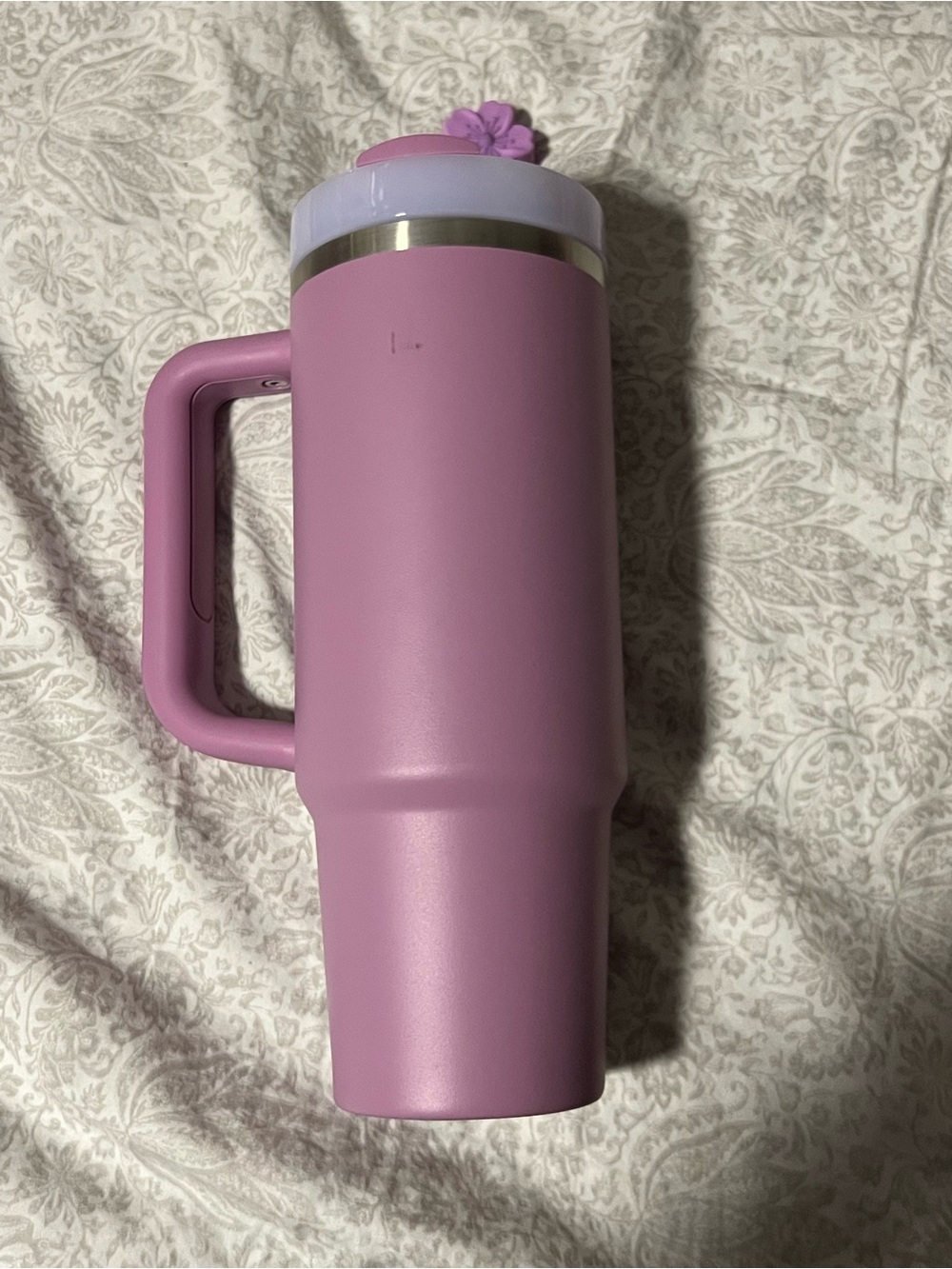 Stanley Purple Pink Insulated Travel Mug with Handle - Picture 2 of 3
